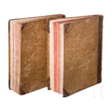 Christian Friedrich Schwan (1733 - 1815), "Abbildungen derjenigen Ritter-Orden welche eine eigene Ordenskleidung haben...", komplette zweib&auml;ndige Ausgabe, Mannheim, 1791