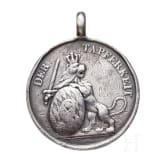 Bayerische Silberne Milit&auml;r-Verdienst-Medaille oder "Tapferkeitsmedaille"