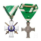 Ritterkreuz des Albrechtsordens 2. Klasse mit Schwertern im Etui