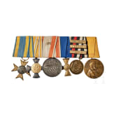 Friedrich von Frankenberg und Proschlitz - zwei Ordensschnallen, Napoleonischer bzw. Dt.-Frz. Krieg