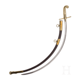 S&auml;bel &agrave; la Mameluke, D&auml;nemark, datiert 1848