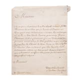 Scharfrichter Charles Sanson - Brief vom 30.1.1720