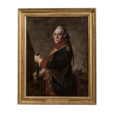 Marschall Moritz von Sachsen (1696 - 1750) - Portraitgem&auml;lde, 2. H&auml;lfte 18. Jhdt.