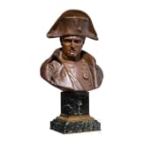 Emile Pinedo (1840 - 1916) - Bronzeb&uuml;ste Kaiser Napoleons I.