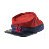 Two kepi caps for French enlisted Infantry and Infantry 27th Regiment