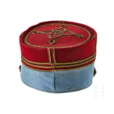 Two Kepi Caps for a French Cuirassier Officer and a French Officer of St. Cyr Cavalry School