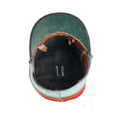 Two Kepi Caps for a French Cuirassier Officer and a French Officer of St. Cyr Cavalry School