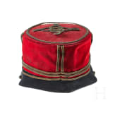 Two Kepi Caps for a French Cuirassier Officer and a French Officer of St. Cyr Cavalry School