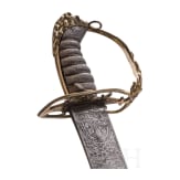 L&ouml;wenkopfs&auml;bel M 1803 f&uuml;r hohe Offiziere von Reddell, London, 1. Viertel 19. Jhdt.