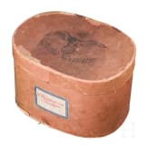 Feldgraues K&auml;ppi eines Generalmajors mit Hutschachtel, ab 1915