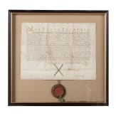 Kaiserin Maria Theresia - Schenkungsurkunde f&uuml;r die Br&uuml;der Paul und Johann Tiszta, datiert 1751