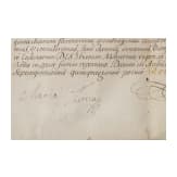 Kaiserin Maria Theresia - Schenkungsurkunde f&uuml;r die Br&uuml;der Paul und Johann Tiszta, datiert 1751