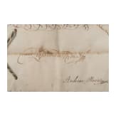 Kaiserin Maria Theresia - Schenkungsurkunde f&uuml;r die Br&uuml;der Paul und Johann Tiszta, datiert 1751