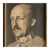 Erzherzog Joseph August von &Ouml;sterreich (1872 - 1962) - Uniformportrait als Generaloberst in Geschenkrahmen, um 1917