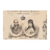 Kaiserin Sisi - drei gerahmte Grafiken, &Ouml;sterreich, 19. Jhdt.