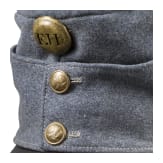 Hechtgraue Feldkappe M 1908 f&uuml;r Mannschaften der Infanterie
