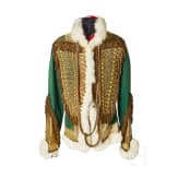 An Austro-Hungarian pelisse for senior officers of 9th Hussar Regiment, circa 1850