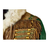 An Austro-Hungarian pelisse for senior officers of 9th Hussar Regiment, circa 1850