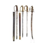 A group of four German/Austrian swords