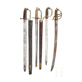 A group of four German/Austrian swords