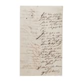 Feldmarschall Josef Wenzel Radetzky von Radetz (1766 - 1858) - eigenh&auml;ndiger Brief mit Unterschrift, datiert 8.1.(1815?)
