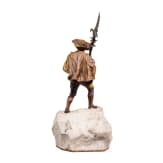 Tiroler Freiheitsk&auml;mpfer - Wiener Bronze, wohl Franz Xaver Bergmann (1861 - 1936)