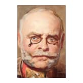 Portr&auml;t des Pour-le-M&eacute;rite-Tr&auml;gers und k.u.k. Generals Alfred Krau&szlig;, datiert 1918