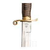 Schaschka M 1909 f&uuml;r Offiziere der russischen Dragoner mit massivem Goldkreuz