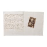Zarin Ekaterina II. (1729 - 1796) - eigenh&auml;ndiger Brief an ihren Generalquartiermeister Graf von Elmpt