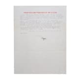 Ernest Hemingway (1899 - 1961) - bedeutender, mit "Papa" signierter Brief an Robert Manning vom 30. Dezember 1954 mit Kuvert