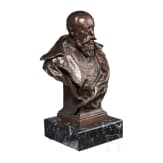 Friedrich I. Gro&szlig;herzog von Baden - B&uuml;ste, H. Gladenbeck, datiert 1895