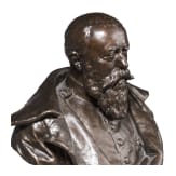Friedrich I. Gro&szlig;herzog von Baden - B&uuml;ste, H. Gladenbeck, datiert 1895