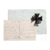 Prinz Alfons von Bayern - Eisernes Kreuz 1. Klasse