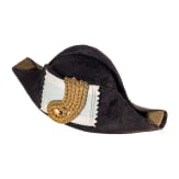 Oberamtsrichter Max Reischl - Zweispitz f&uuml;r Beamte mit Originalkoffer und Handschuhen, 1886 - 1912
