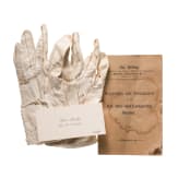 Oberamtsrichter Max Reischl - Zweispitz f&uuml;r Beamte mit Originalkoffer und Handschuhen, 1886 - 1912