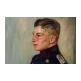 Prof. Walter Geffcken - Portr&auml;t des Maximilian Ritter von Pohl als Tr&auml;ger des Milit&auml;r-Max-Joseph-Ordens, datiert 1916