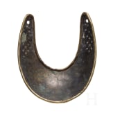 Ringkragen f&uuml;r Offiziere der Hannoverschen Infanterie, 18. Jhdt.