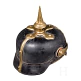 Helm f&uuml;r Offiziere der hessischen Infanterie, um 1910