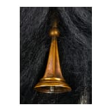 Trichter und Haarbusch f&uuml;r hessische Offiziershelme