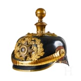 Helm f&uuml;r Offiziere der 26. Feldartillerie-Brigade Hessens, letztes Modell