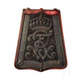 A "S&auml;beltasche" (sabretache) for Officers of Prussian Hussar Regiments 1, 3, 13 or 14