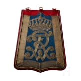 A "S&auml;beltasche" (sabretache) for Prussian Hussar Regiment 10 Officers