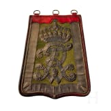 A "S&auml;beltasche" (sabretache) for Prussian Hussar Regiment 11 Officers