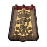 A "S&auml;beltasche" (sabretache) for Officers of the Prussian Hussar Regiments 15 and 16