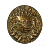 A Hessian Cartridge Box Plate, Louis IX (1719 - 1790), Landgrave of Hesse-Darmstadt