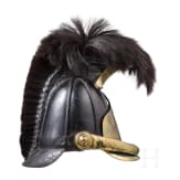 Raupenhelm f&uuml;r Mannschaften im Herzoglich Oldenburgischen Landdragonerkorps, um 1830