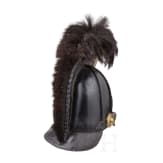 Raupenhelm f&uuml;r Mannschaften im Herzoglich Oldenburgischen Landdragonerkorps, um 1830