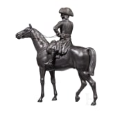 K&ouml;nig Friedrich II. von Preu&szlig;en - schwere Reiterfigur, 19./20. Jhdt.