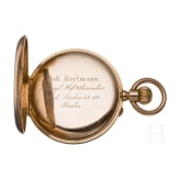 Kaiserin Auguste Viktoria - goldene Geschenkuhr von Johann Hartmann, Berlin