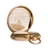 Kaiserin Auguste Viktoria - goldene Geschenkuhr von Johann Hartmann, Berlin